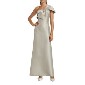 $995 Ines Embellished Bow Column Gown.  Sachin & Babi. Sz 10 Dress. NWT